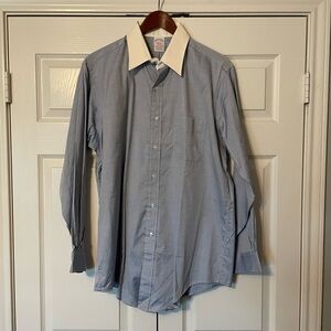 Brooks Brothers Contrast Collar Dress Shirt